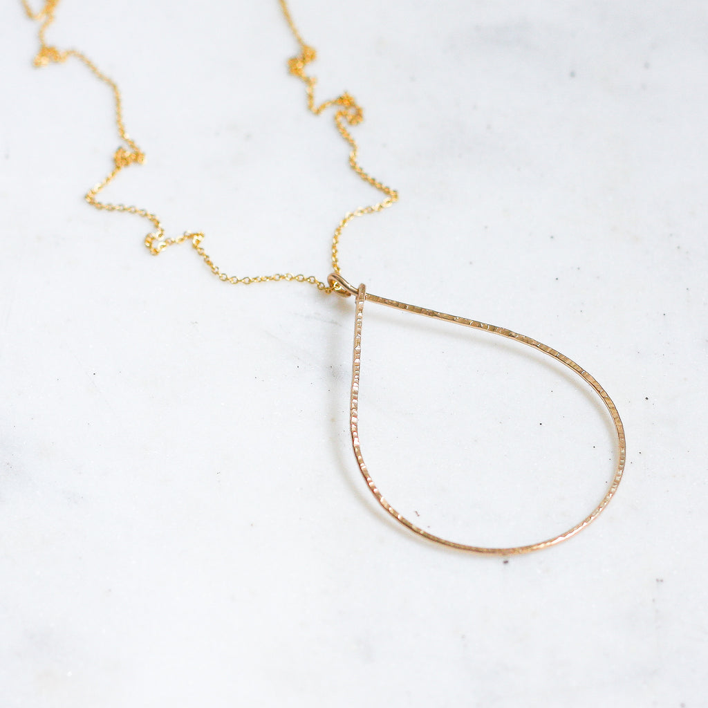 Rebecca Long Necklace - Oval - Amelia Lawrence Jewelry