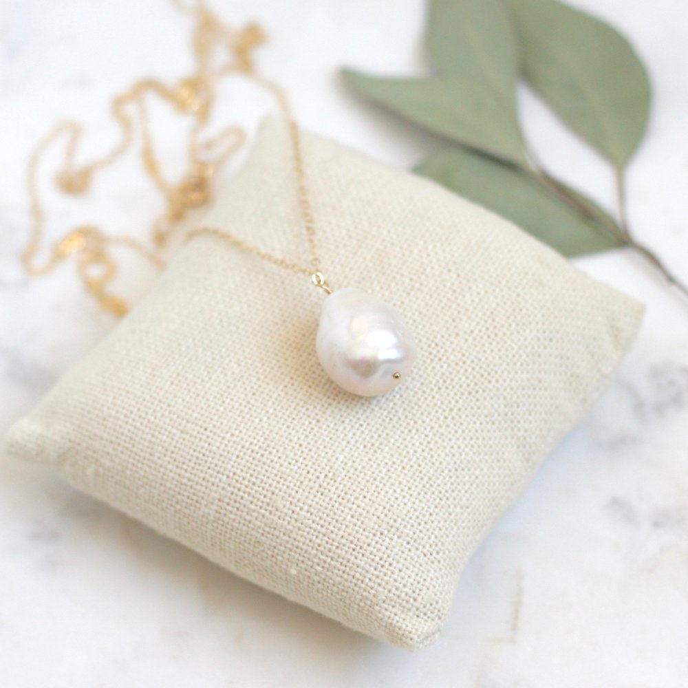 Baroque Pearl Necklace - Amelia Lawrence Jewelry