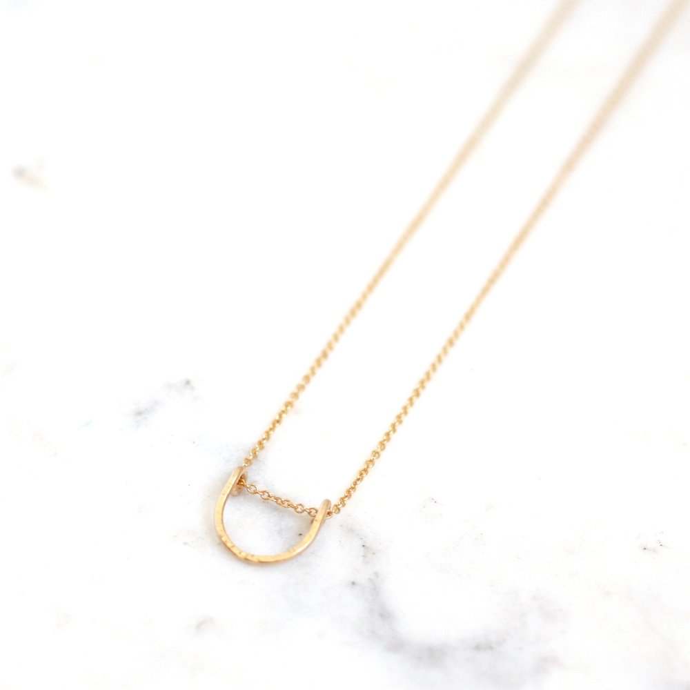 Leyanah Arch Necklace - Small - Amelia Lawrence Jewelry