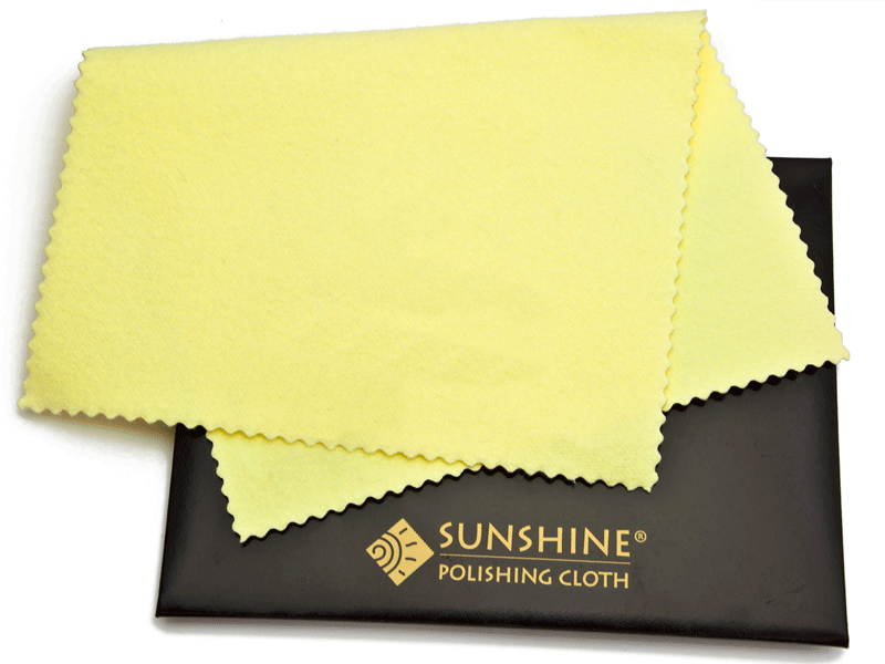 Sunshine Polishing Cloth – Amelia Lawrence Jewelry